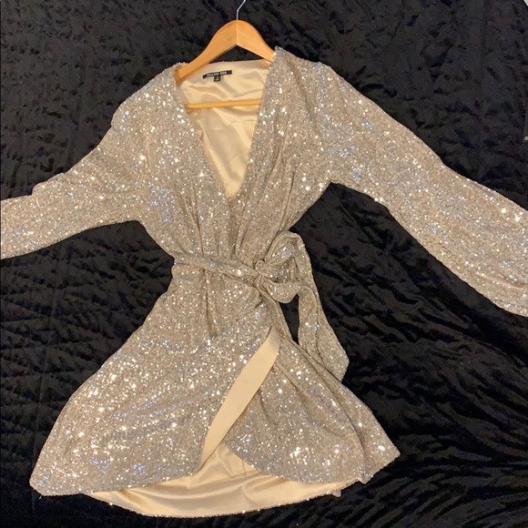 gianni bini wrap dress